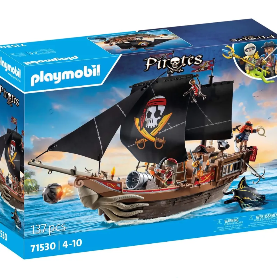 Playmobil Pirates Large Pirate Ship Playset 71530