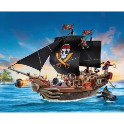 Playmobil Pirates Large Pirate Ship Playset 71530