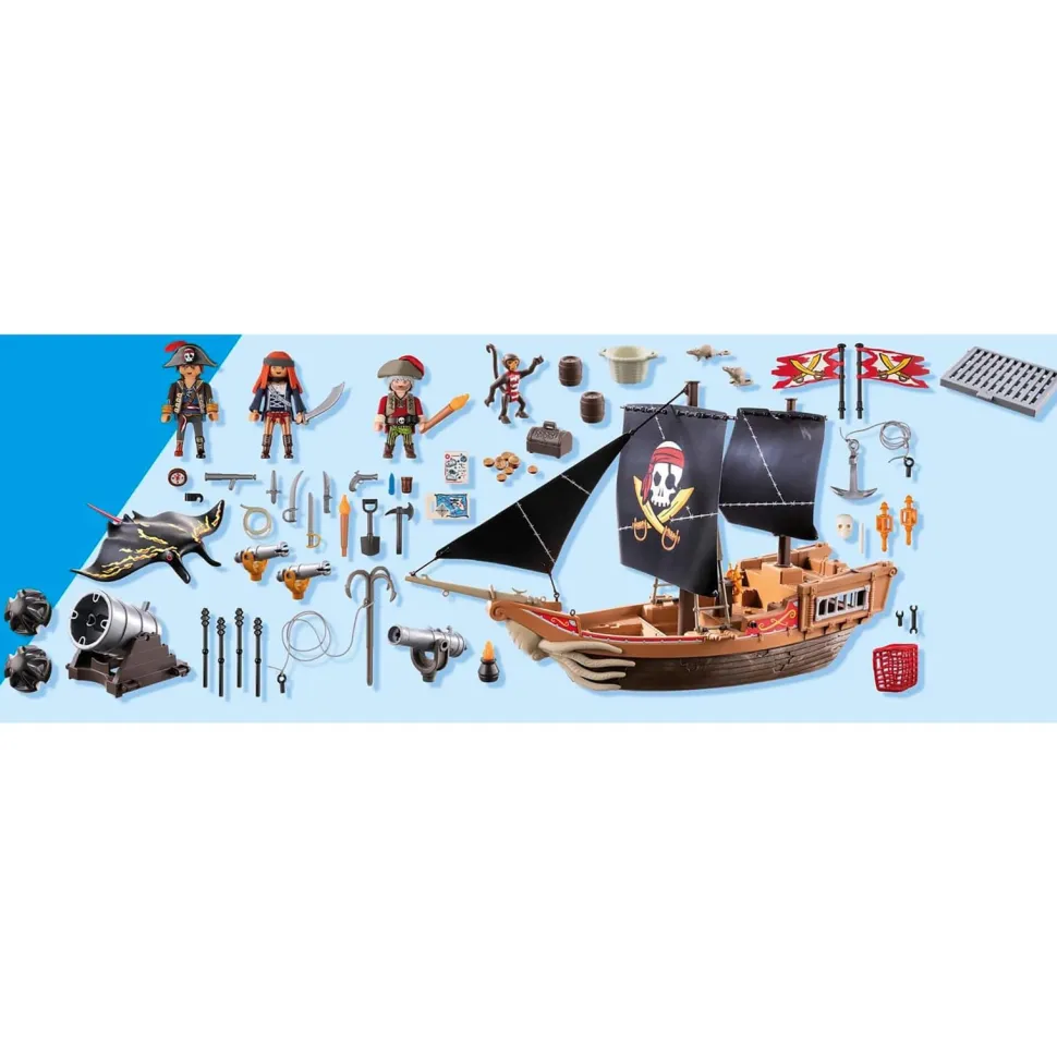 Playmobil Pirates Large Pirate Ship Playset 71530