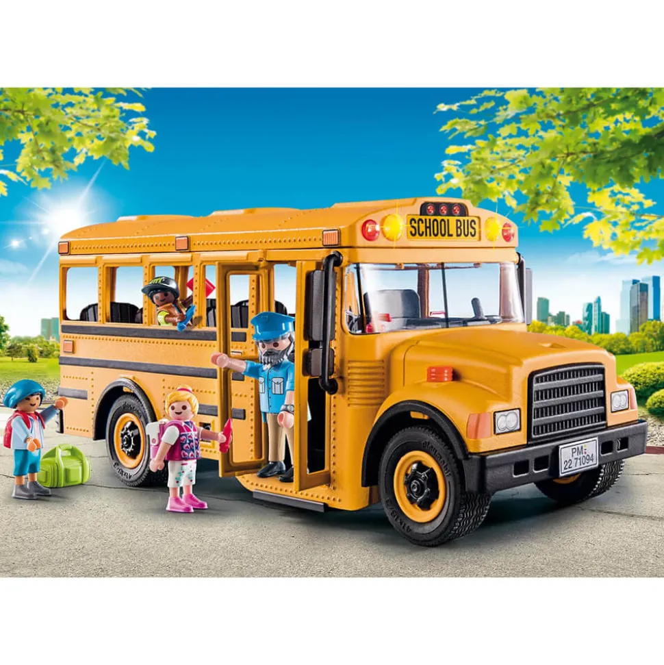 PLAYMOBIL Vehicles School Bus Playset (70983)