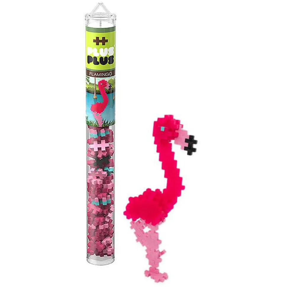 Plus-Plus Tube Flamingo Building Set