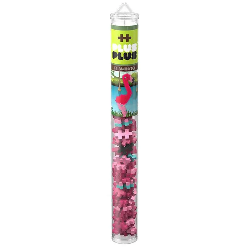 Plus-Plus Tube Flamingo Building Set