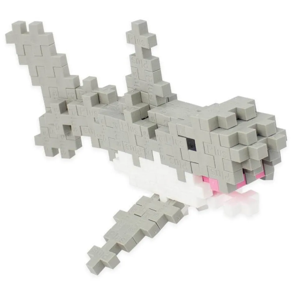 Plus-Plus Tube Shark Building Set