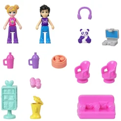 Polly Pocket Bubble Tea Panda Compact Playset