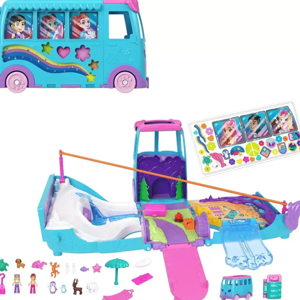 Polly Pocket Pet Mobile Adventure Playset