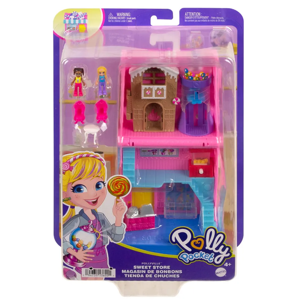 Polly Pocket Pollyville Sweet Store Playset