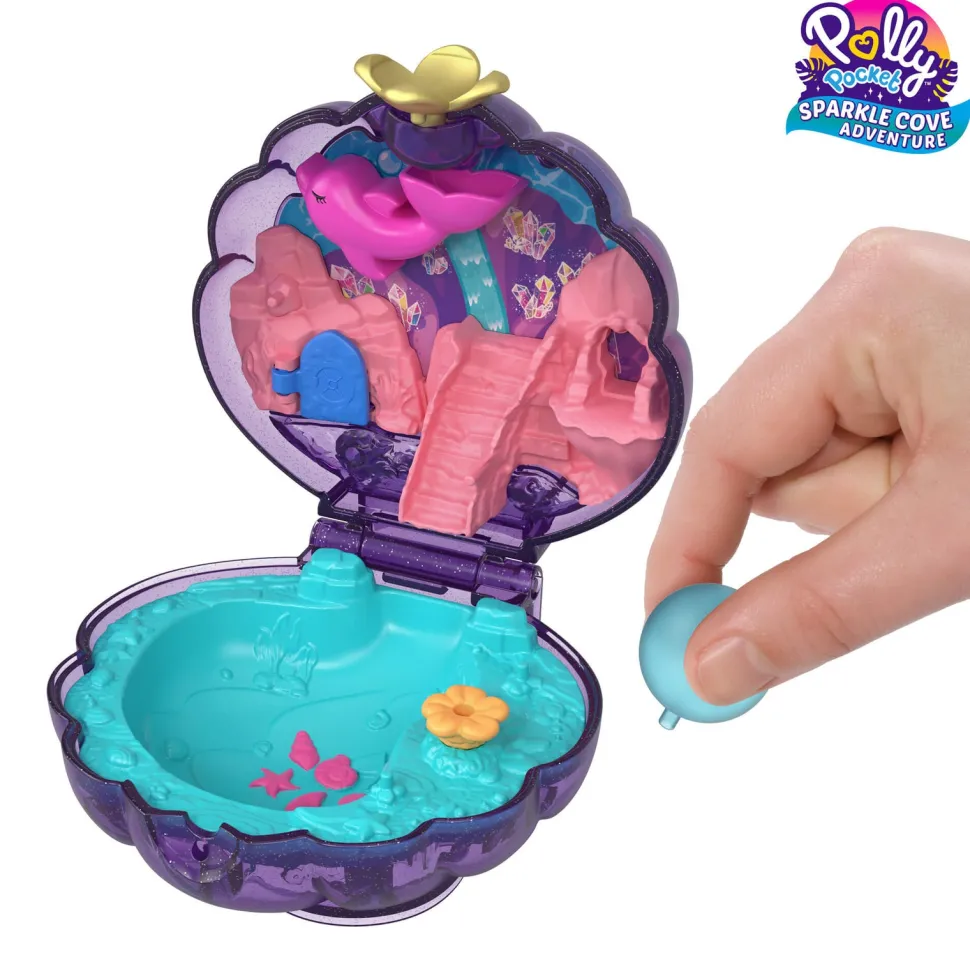 Polly Pocket Sparkle Cove Adventure Compact Playset