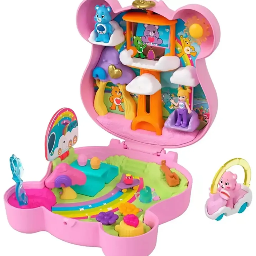 Polly Pocket X Care Bears Dolls&Playset