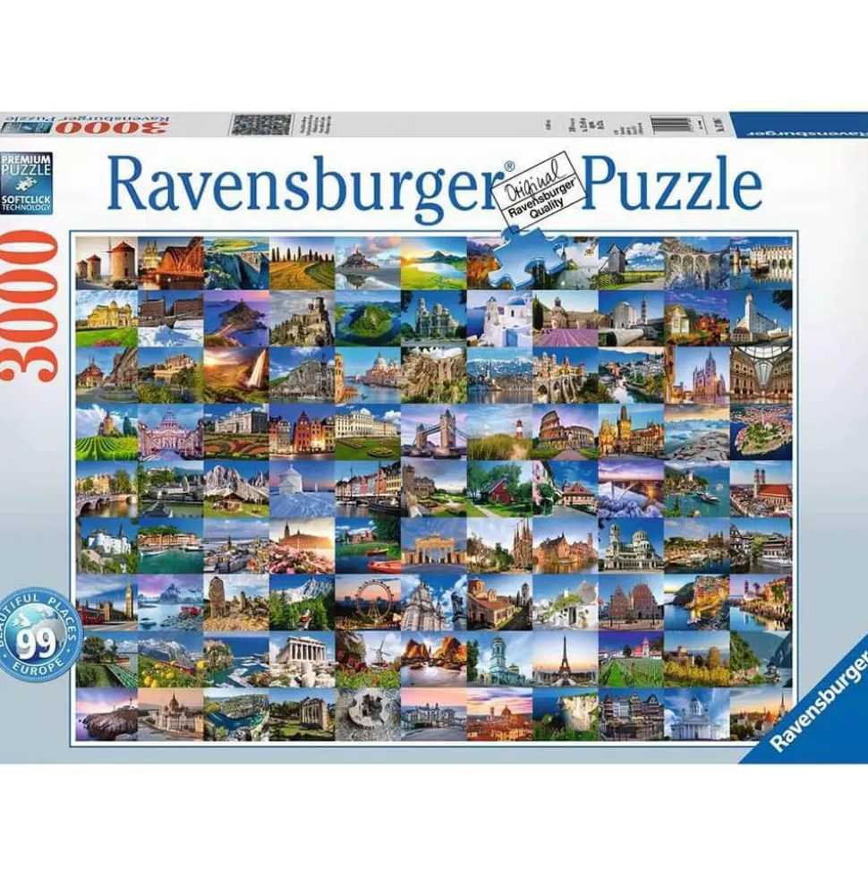 Ravensburger Beautiful Places of Europe 3000 Pc
