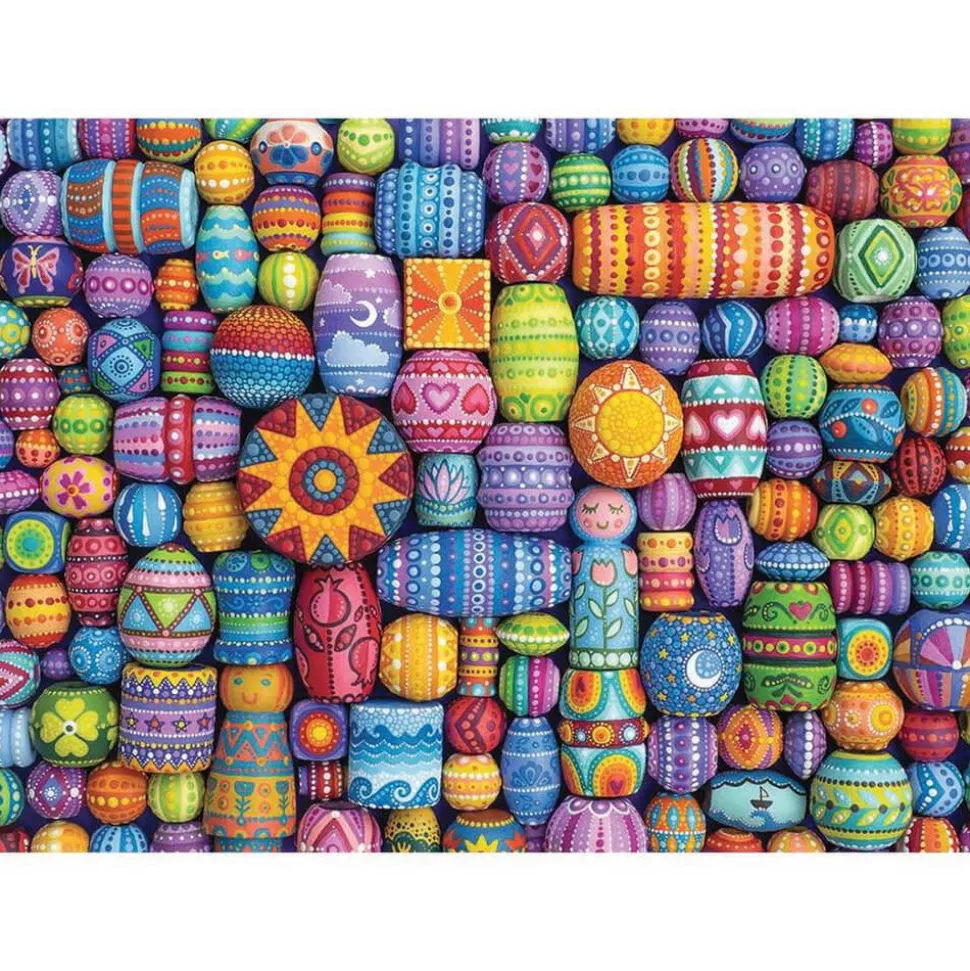 Ravensburger Color Your World Series Happy Beads 500 Piece Puzzle Set