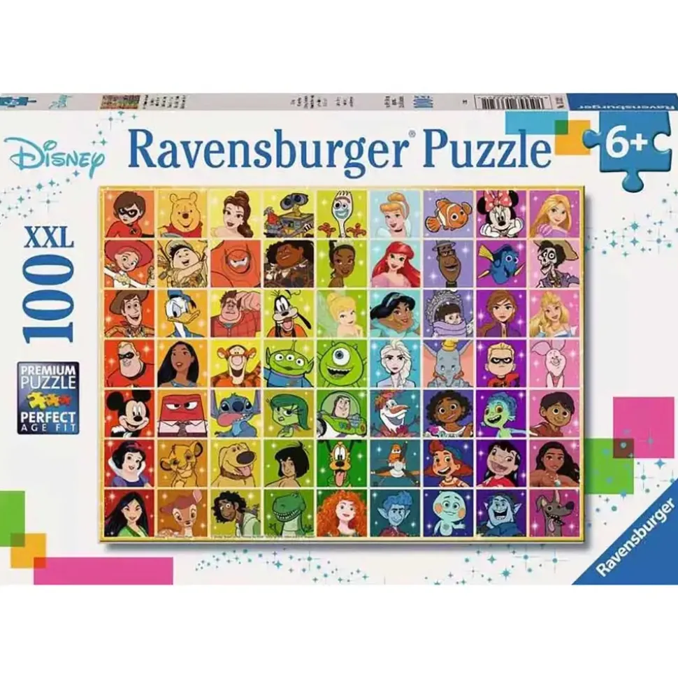 Ravensburger Disney Color Palette XXL 100 piece Jigsaw Puzzle