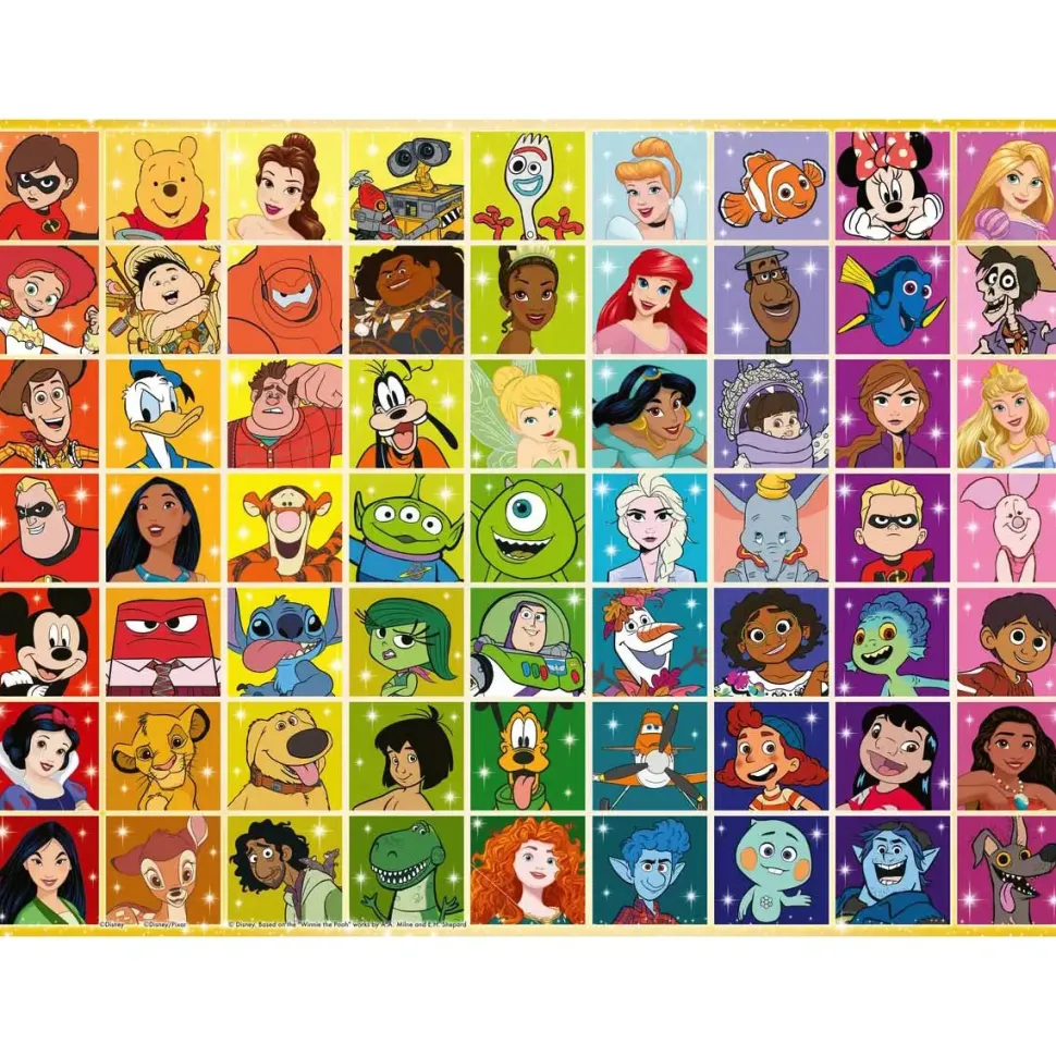 Ravensburger Disney Color Palette XXL 100 piece Jigsaw Puzzle