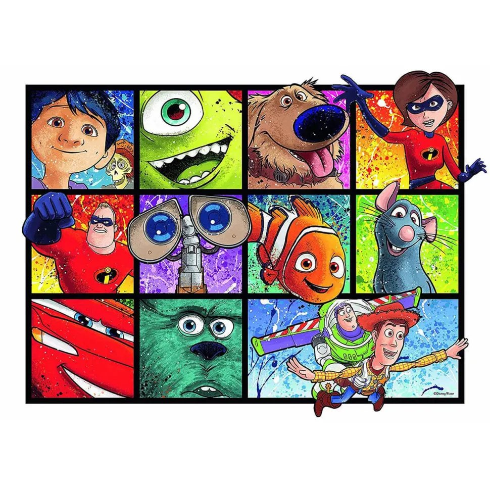 Ravensburger Disney-Pixar Splatter Art Puzzle