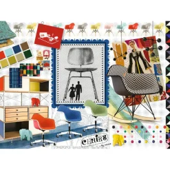 Ravensburger Eames Design Spectrum 1000 Piece Jigsaw Puzzle