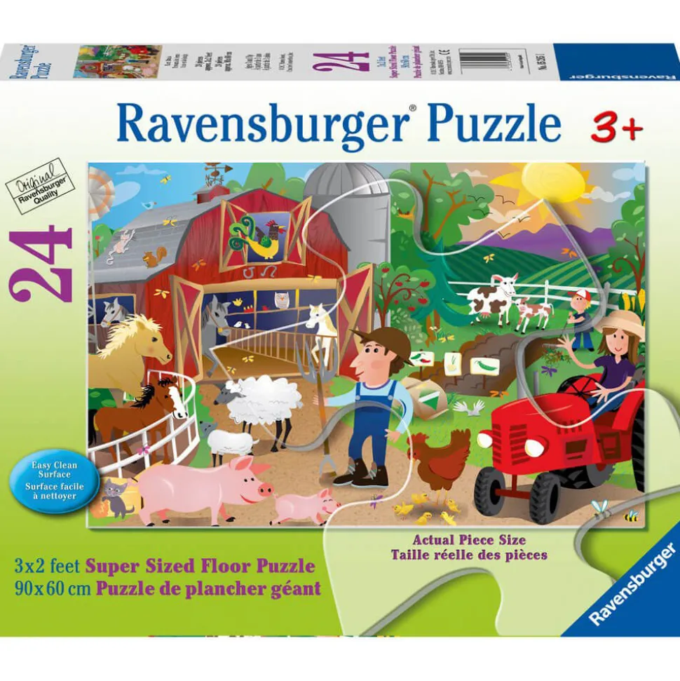 Ravensburger Farm Mania 24pc Floor Puzzle