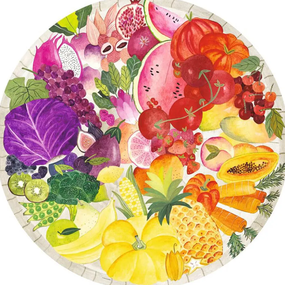 Ravensburger Fruits and Vegetables 500 Piece Jigsaw Puzzle