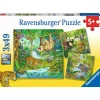 Ravensburger Jungle Fun 3 x 49 Piece Jigsaw Puzzle