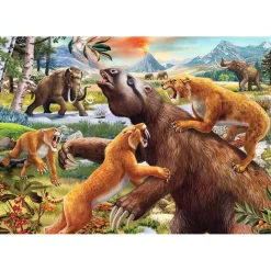 Ravensburger Jurassic Wildlife 2 x 24 Piece Jigsaw Puzzle