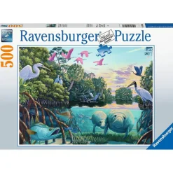 Ravensburger Manatee Moments 500 Piece Jigsaw Puzzle