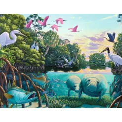 Ravensburger Manatee Moments 500 Piece Jigsaw Puzzle