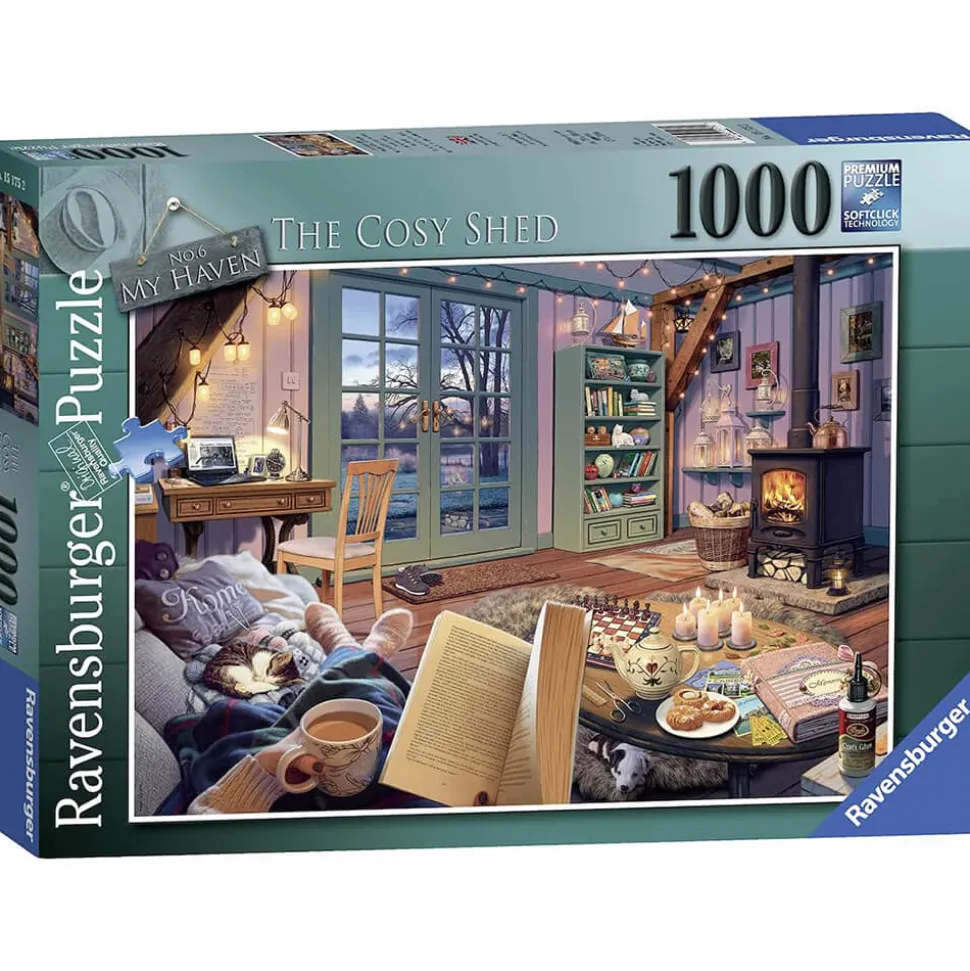Ravensburger My Haven No 6. The Cosy Shed 1000 Piece Puzzle
