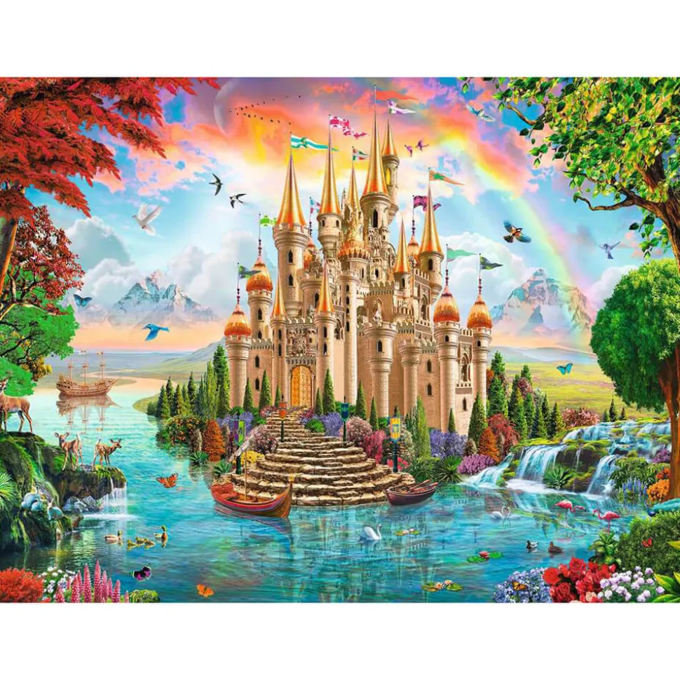 Ravensburger Rainbow Castle 100 Piece Jigsaw Puzzle