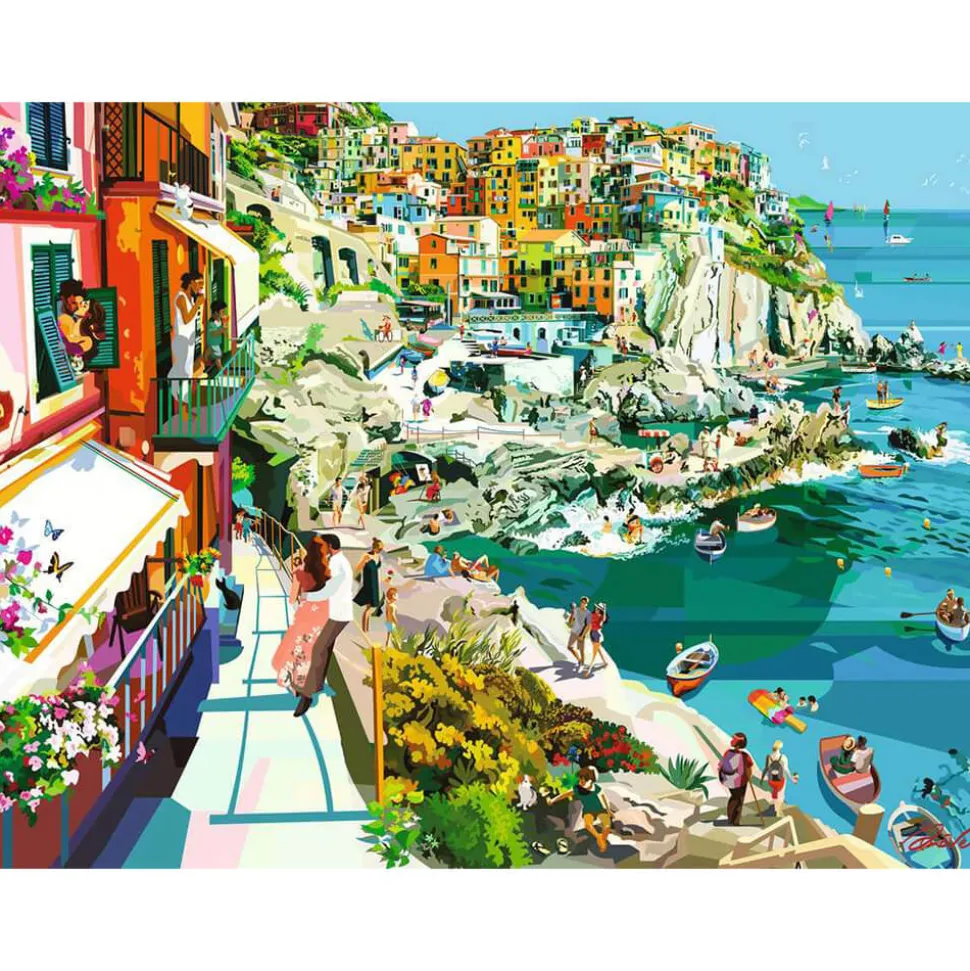 Ravensburger Romance in Cinque Terre 1500 Piece Jigsaw Puzzle