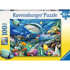 Ravensburger Shark Reef 100 Piece Jigsaw Puzzle