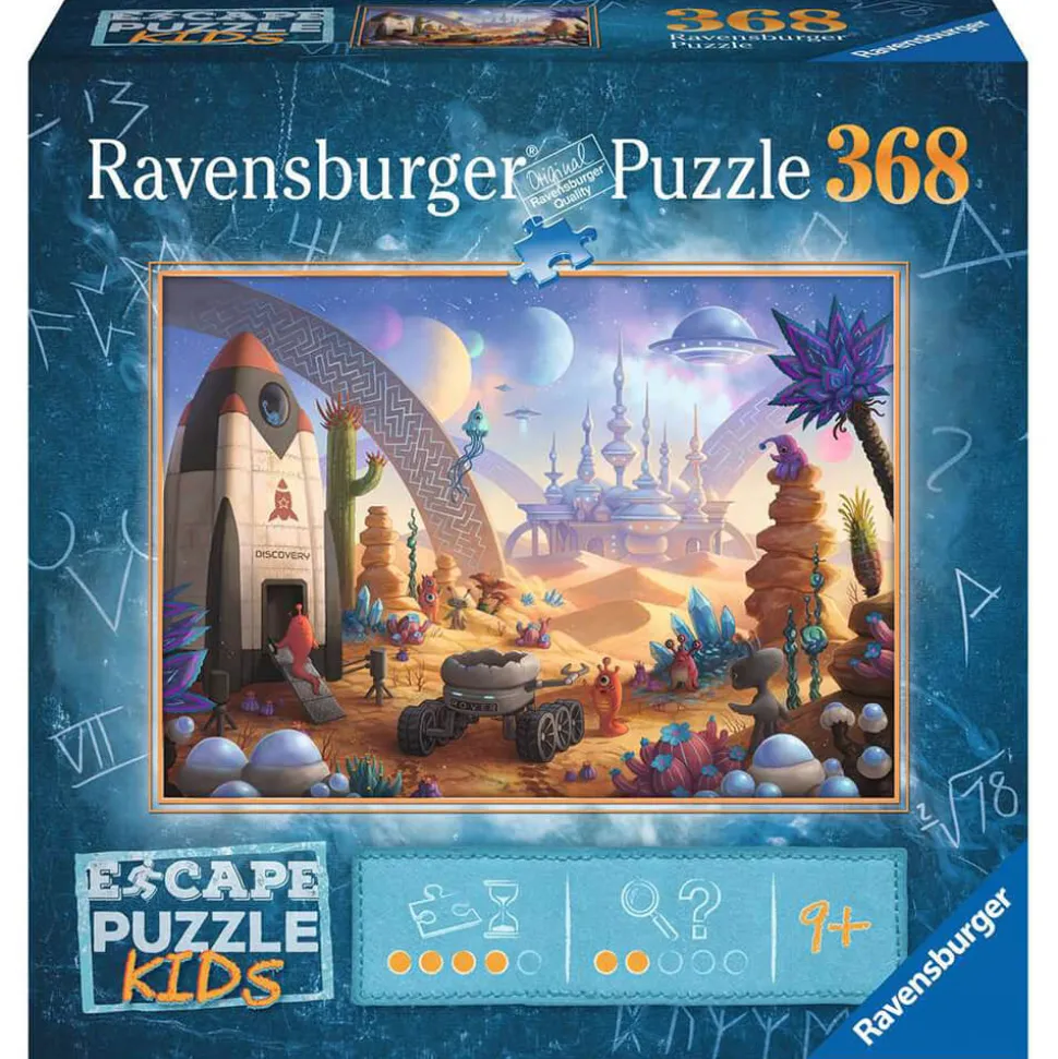 Ravensburger Space Storm Strike Escape 368 Piece Jigsaw Puzzle