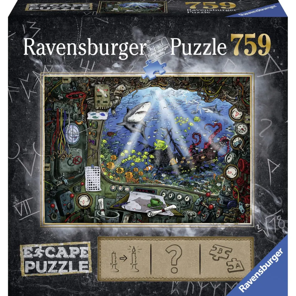 Ravensburger Submarine 759 Piece Jigsaw Puzzle