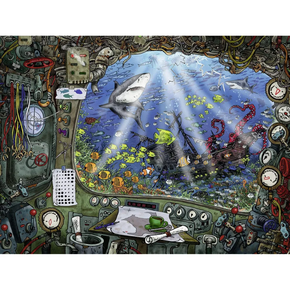 Ravensburger Submarine 759 Piece Jigsaw Puzzle