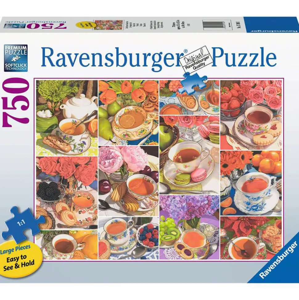 Ravensburger Teatime 750 Piece Large Format Jigsaw Puzzle