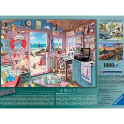Ravensburger The Beach Hut 1000 Piece Jigsaw Puzzle