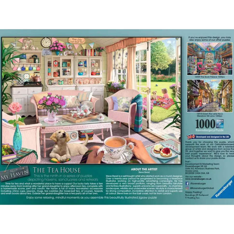 Ravensburger The Tea Shed 1000 Piece Jigsaw Puzzle