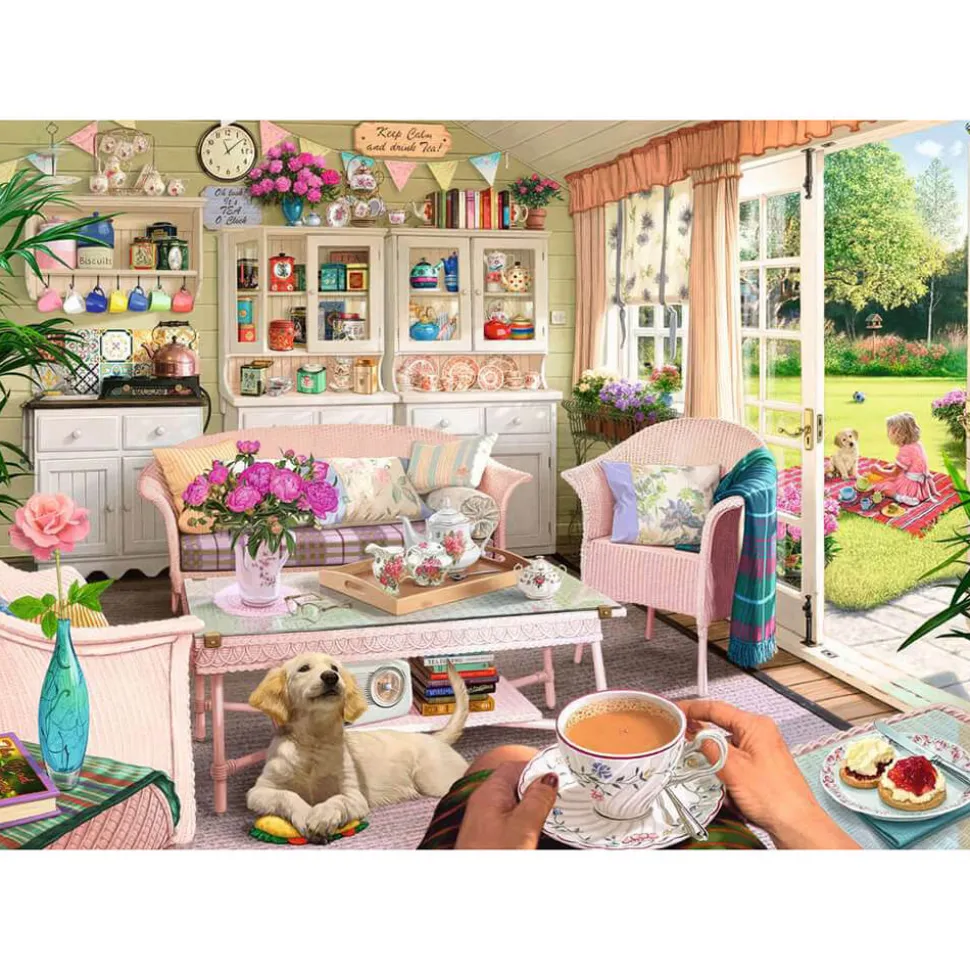 Ravensburger The Tea Shed 1000 Piece Jigsaw Puzzle
