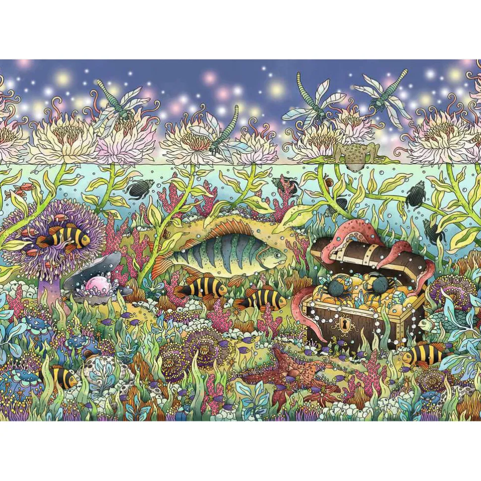Ravensburger Underwater Kingdom at Dusk 1000 Pc