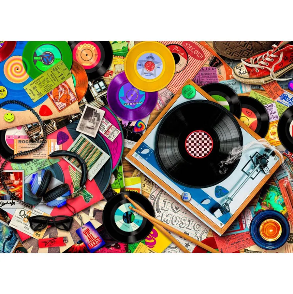 Ravensburger Viva le Vinyl 500pc Puzzle