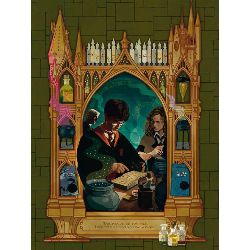 Ravensburger WB Harry Potter Reading Collector's 1000 Pc Puzzle