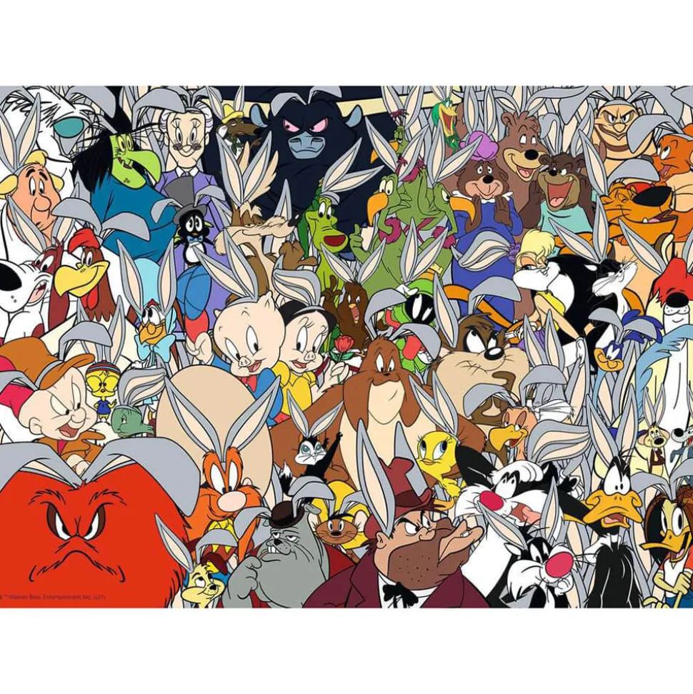 Ravensburger WB Looney Tunes Challenge 1000 Piece Jigsaw Puzzle