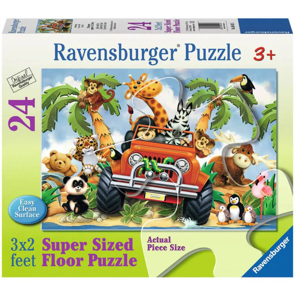 Ravensburger 4-Wheeling 24pc Floor Puzzle