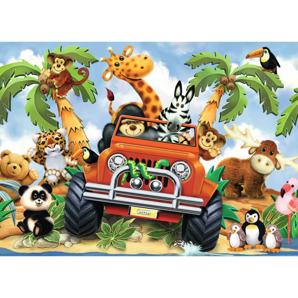 Ravensburger 4-Wheeling 24pc Floor Puzzle