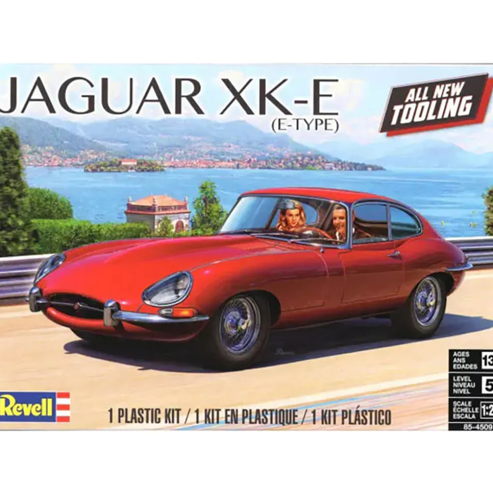 Revell Jaguar XK-E Type (Coupe) Plastic Kit