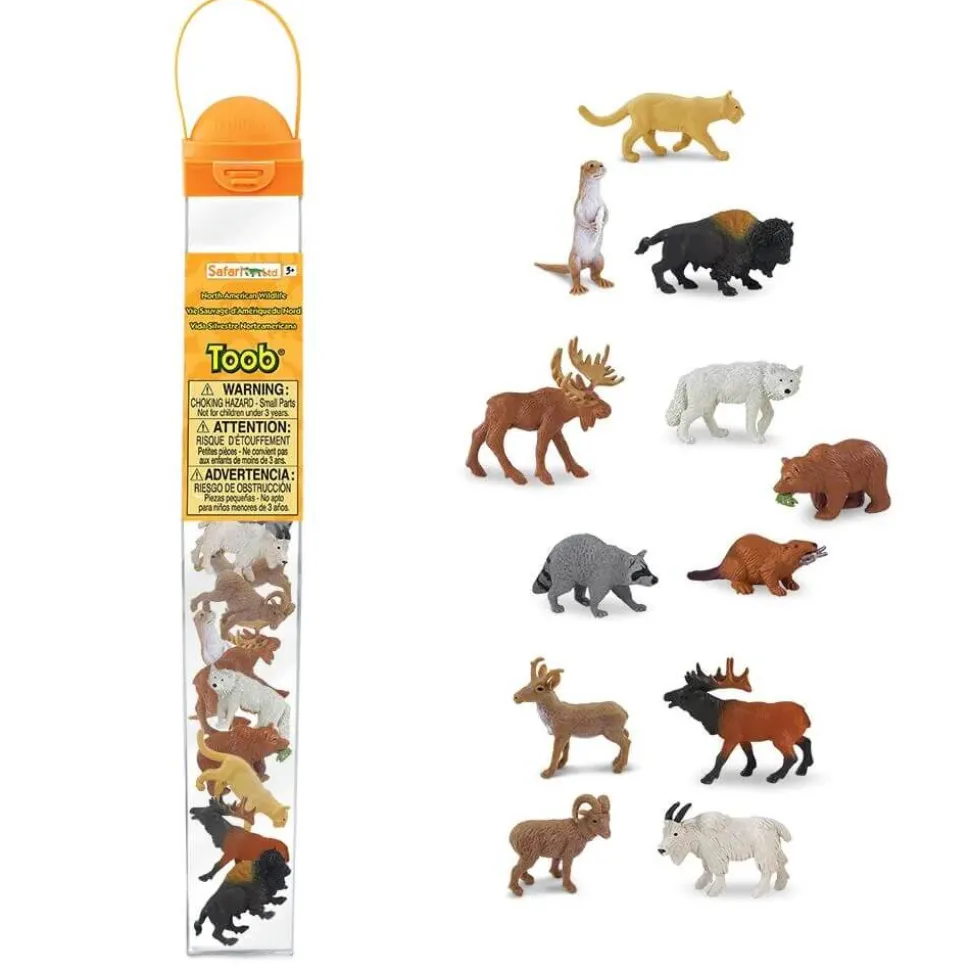 Safari TOOB North American Wildlife 12 Piece Set