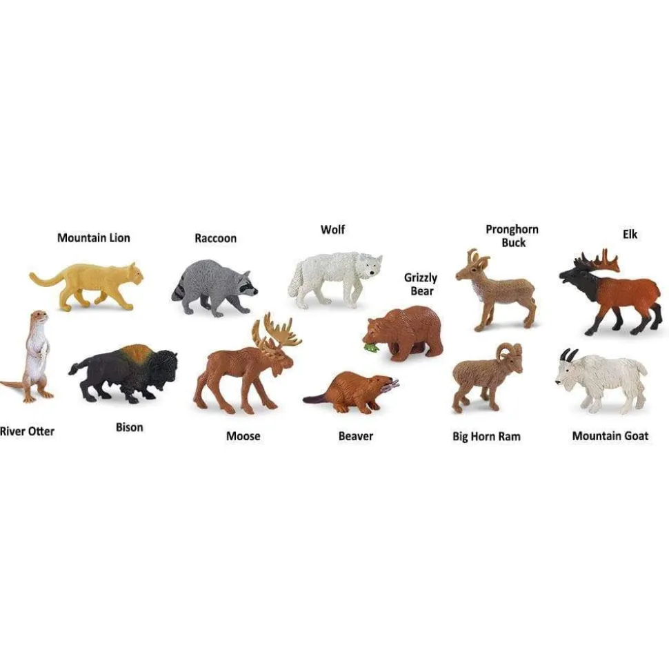 Safari TOOB North American Wildlife 12 Piece Set