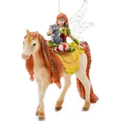 Schleich Bayala Fairy Marween with Glitter Unicorn Playset