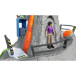 Schleich Dinosaurs Volcano Expedition Base Camp Playset