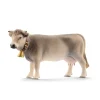 Schleich Farm World Braunvieh Cow Animal Figure