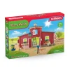 Schleich Farm World Large Barn with Animals and Accessories Set