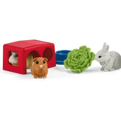 Schleich Farm World Rabbit and Guinea Pig Hutch Playset