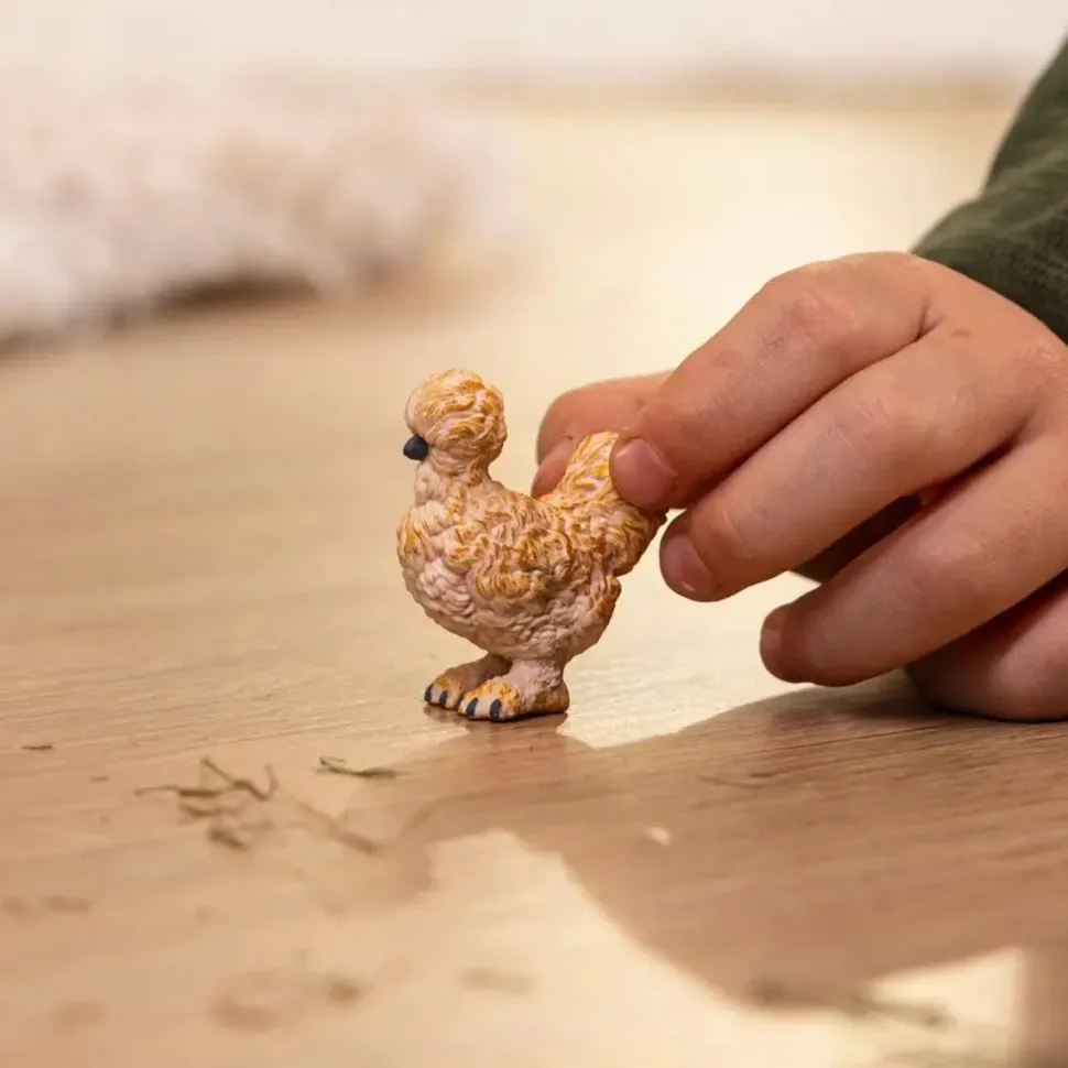 Schleich Farm World Silkie Chicken